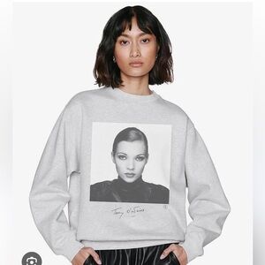 Anine Bing Kate Moss print sweatshirt